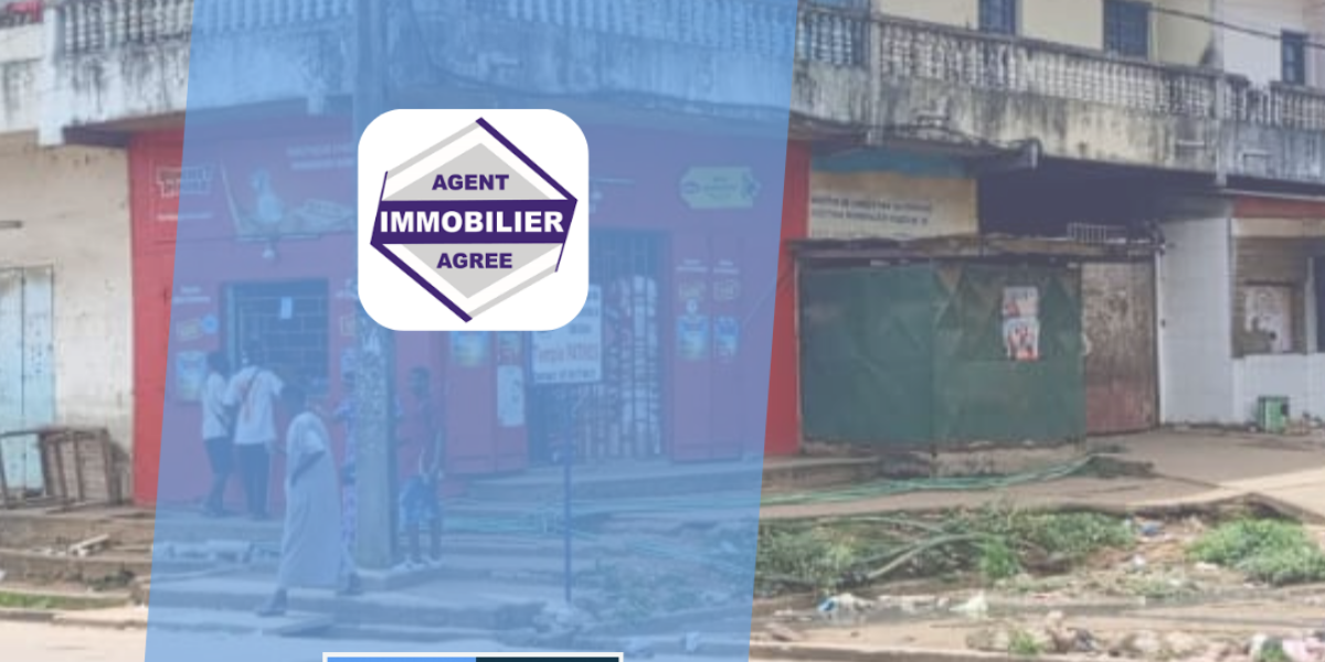 TERRAIN BÂTI R+1 | ADJAMÉ – ATTÉCOUBÉ